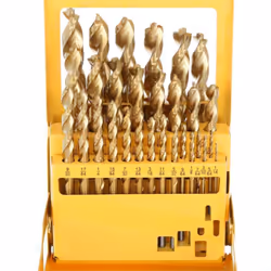 DeWalt DW1969 29-Piece Pilot Point Drill Bit Set Metal Index