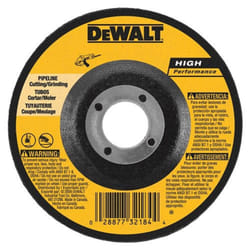 DEWALT DW8484 5-Inch by 1/8-Inch by 7/8-Inch High Performance Pipeline Wheel