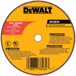 DeWalt DW8701 A60T Wheel  2-1/2-Inch X .035-Inch X 1/4-Inch