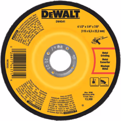 4-1/2"""" X 1/4"""" X 7/8"""" FAST Cut ABR
