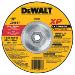 DEWALT DW8827 7-Inch by 1/4-Inch by 5/8-Inch-11 XP Grinding Wheel