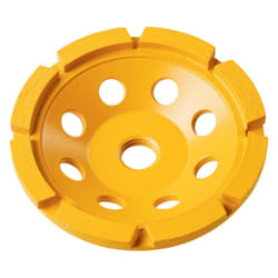 Dewalt 7 In. Single Row Diamond Cup Grinding Wheel