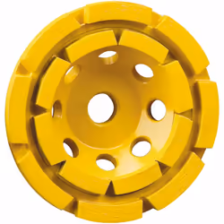 DEWALT Grinding Wheel Double Row Diamond Cup 4-1/2-Inch (DW4774)