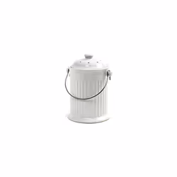 Norpro 93 1 Gallon White Compost Keeper Crock
