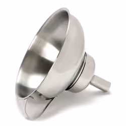 Norpro Stainless Steel Funnel with Removable Spout Silver 5 inch