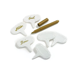 Norpro 347 Cheese Marker Set with Pen  7Piece White