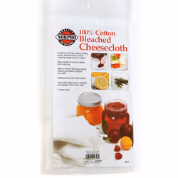 Norpro Reusable Cheese Cloth  Cotton  2 sq-yd  Shown