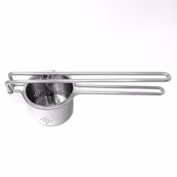 Norpro Stainless Steel Potato Ricer  12in/30.5cm and holds 2.75c/22oz  Silver