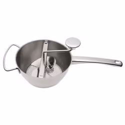 Norpro Deluxe Food Mill  Stainless Steel  2 qt  Shown