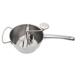 Norpro Deluxe Food Mill  Stainless Steel  2 qt  Shown
