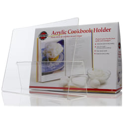 Norpro Acrylic CookBook / IPad / Tablet Holder  9""""D x 12.5""""W x 3.25""""H