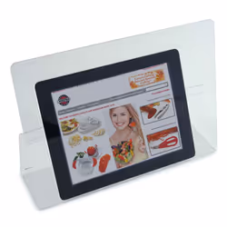Norpro Acrylic CookBook / IPad / Tablet Holder  9""""D x 12.5""""W x 3.25""""H