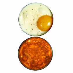 Norpro Nonstick Round Pancake Egg Rings  Set of 2 Black
