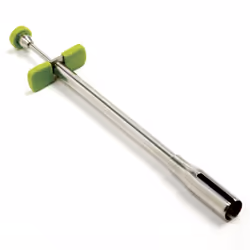 Norpro 1363 Stainless Steel Olive Stuffer  with Comfort Grips  5.25""""  Green