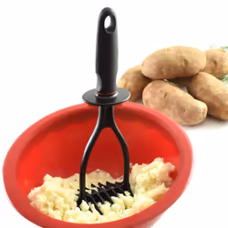 Norpro Black Nylon 11 Inch Potato Masher  375 x 35 x 11