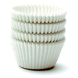 Norpro Giant Muffin Cups  White  Pack of 48