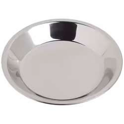 Norpro 3811 Stainless Steel Pie Pan 9"" x 1.5"" 1 EA As Shown