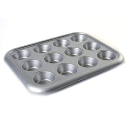 Norpro Nonstick More-Than-A-Muffin Pan  Standard  12-Count  Grey