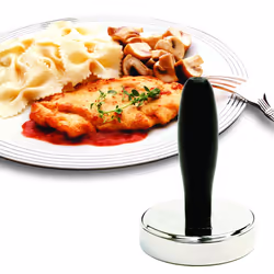 Norpro Grip-EZ Stainless Steel Meat Pounder  Black/Silver