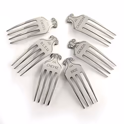 Norpro Stainless Steel Cheese Markers Set of 6 NOR334