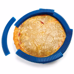 Norpro Silicone Pie Crust Shields  5Piece  One Size  Blue