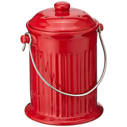 Norpro  Red 93R  1 Gallon Ceramic Compost Keeper