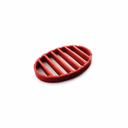 NORPRO Nor-405 Red Oval Silicone Roast Rack (1)
