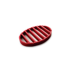 NORPRO Nor-405 Red Oval Silicone Roast Rack (1)