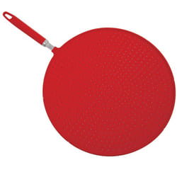 Norpro GripEZ Red Silicone Splatter Screen Strainer  13in33cm  As Shown
