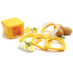 Norpro Norpo Yellow 5 Piece Egg Slicer Set with Storage Case  55 x 3 x 425