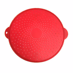 Norpro 125 Inch Silicone Splatter Screen  1212Inch  Red