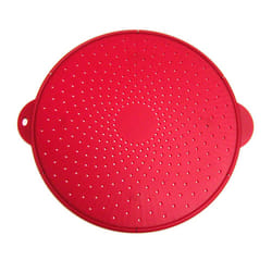 Norpro 125 Inch Silicone Splatter Screen  1212Inch  Red