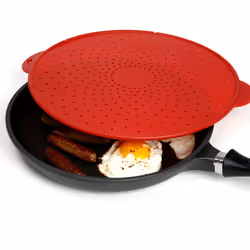 Norpro 125 Inch Silicone Splatter Screen  1212Inch  Red