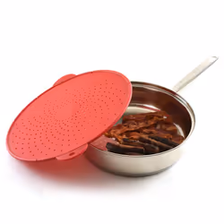Norpro 125 Inch Silicone Splatter Screen  1212Inch  Red