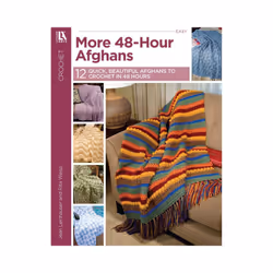 Leisure Arts More 48 Hour Afghans Bk