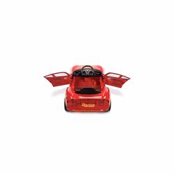 Huffy 17348WP Disney Lightning McQueen Kids Electric Ride On Car, Red