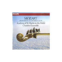 Divertimento Kv 334 March Kv 445 - Wolfgang Amadeus Mozart,Academy Of St. Martin-in-the-Fields Chamber Ensemble - CD
