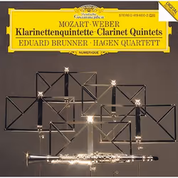 Deutsche Grammophon W. A. Mozart Klarinettenquintett Clarinet Quintet, Classic, Eduard Brunner, Hagen Quartett, 04/09/2015