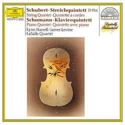 Deutsche Grammophon Schubert,Schumann Quintets / Lasalle Quartet Classic Lynn Harrell, LaSalle Quartet, James Levine