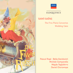 Eloquence Saint-Saëns: Piano Concertos Nos. 1-5; Wedding Cake, CD, Physical media, Adult, 2 discs, CAMILLE SAINT-SAENS: Piano ...