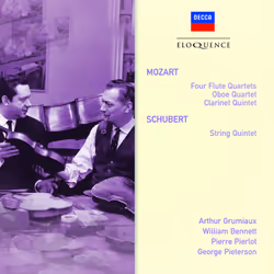 Eloquence Mozart: Flute Quartets; Oboe Quartet; Clarinet Quintet; Schubert: String Quintet, CD, Physical media, Adult, 2 disc ...