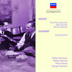 Eloquence Mozart: Flute Quartets; Oboe Quartet; Clarinet Quintet; Schubert: String Quintet CD