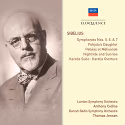 Eloquence Sibelius: Symphonies Nos. 5-7; Pohjola’s Daughter; Pelléas et Mélisande; Nightride and Sunrise; Karelia, CD, Physic ...