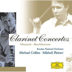 Deutsche Grammophon Clarinet Concertos Classic Michael Collins, Russian National Orchestra, Mikhail Pletnev