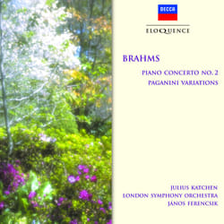 Eloquence Brahms: Piano Concerto No. 2; Paganini Variations CD