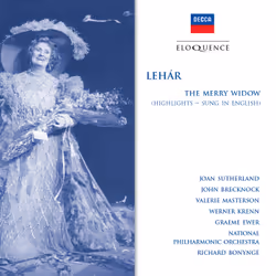 Eloquence Léhar: The Merry Widow (highlights), CD, Physical media, Adult, 1 discs, FRANZ LEHÁR The Merry Widow (highlights) O ...