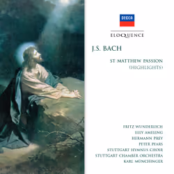 Eloquence Bach: St. Matthew Passion (highlights), CD, Physical media, Adult, 1 discs, JOHANN SEBASTIAN BACH St. Matthew Passi ...