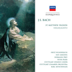 Eloquence Bach: St. Matthew Passion (highlights) CD