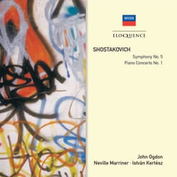 Eloquence Shostakovich: Symphony No. 5; Piano Concerto No. 1 CD