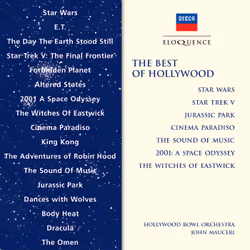 Eloquence The Best of Hollywood, CD, Physical media, Adult, 1 discs, Star Wars: Thorne Room & Finale E.T.: The Flying Theme T ...